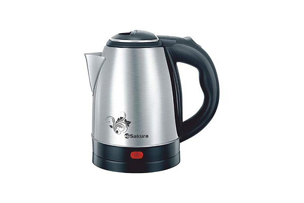 Чайник электрический SAKURA SA-2124S 1,2л нерж д 