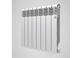 Радиатор Royal Thermo Revolution биметалл, белый (122вт, 350х80х12секц., 1,42кг)