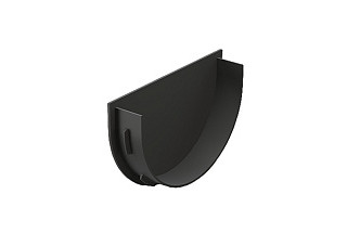 Заглушка воронки DOCKE Premium d=120мм ГРАФИТ (1/72)