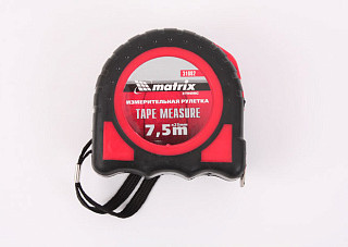 Рулетка MATRIX Strong 7,5м х 25мм 31082 (1/72)