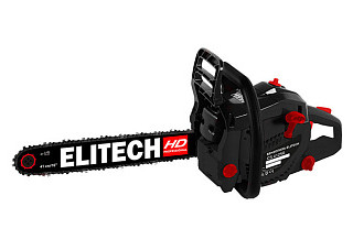 Бензопила ELITECH HD CS 4125R (40.2см3, 1,85кВт/2,5л.с. ш-41см, 3/8, 1.3мм,56зв. 4,8кг) E1611.005.00