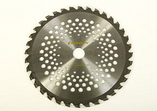 Нож для триммера  CHAMPION C5114 с зубцами из твердого сплава 36/230/25,4 (SRM-2305SI,SRM-2655SI)