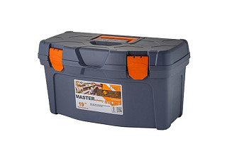 Ящик для инструментов Master Economy 19" серый, черный/оранжевый (BR6003ЧРОР)