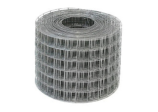 Сетка сварная в рулоне (размер ячейки 50х60х1,4мм) (h=25cм, L=45,0м) (11,25м2)