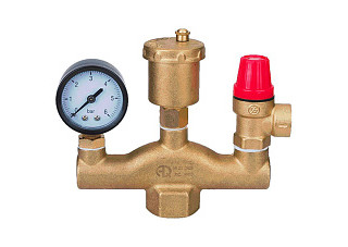 Группа безопасности котла ДУ25 (1) AQUALINK (02746) (1/12)