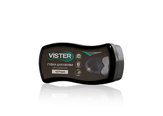 Губка для обуви VISTER черная (1/12)