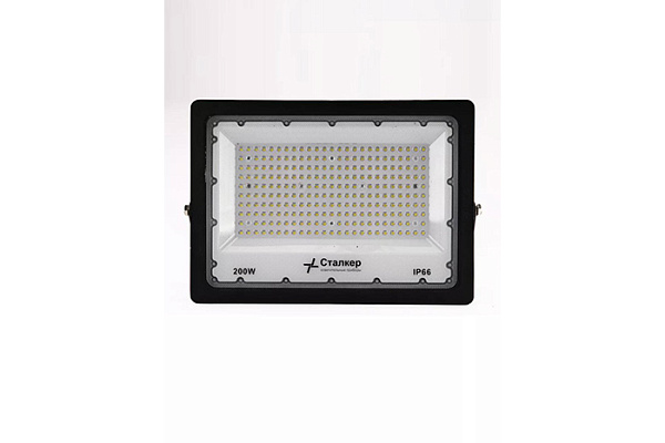Прожектор СТАЛКЕР-NEW 200W 6500K IP66 (Синяя уп.)