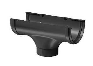 Воронка DOCKE Premium d=120мм ГРАФИТ (1/16)