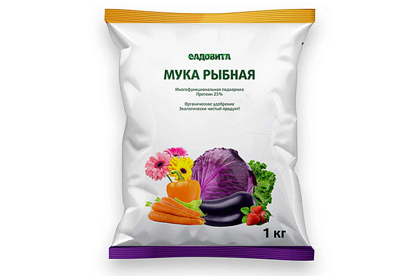 Мука рыбная 1кг СВТ х10/700/490/600