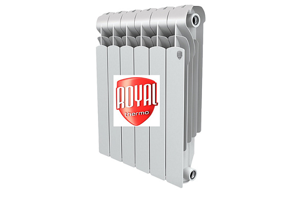 Радиатор Royal Thermo Indigo алюминий, белый (188вт, 500х100х6секц., 1,35кг)