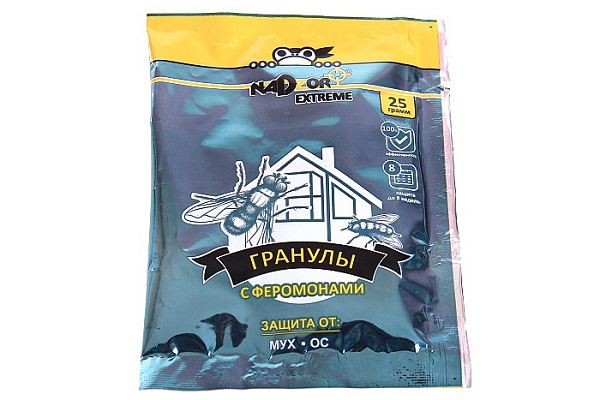 Гранулы от мух NADZOR extreme с феромонами 25г FLYEXTR1 (1/50)