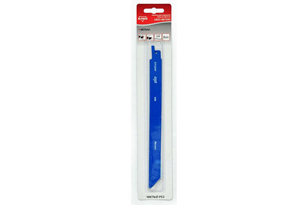 Пилки ELITECH д/сабельной пилы BIM 210мм 2шт (д/металла, рез до 175мм) 1820.087600