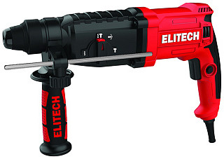 Перфоратор ELITECH П 0928РЭМ (900Вт, SDS+, 3реж, 3Дж, 0-5500у/м, ESS,оснастка) E2205.028.01