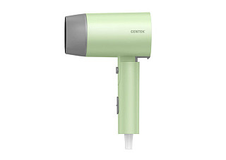 Фен Centek CT-2203 GREEN (зеленый) 1600Вт, 3 скорости, 2 режима, холод обдув, турмалиновая ионизация