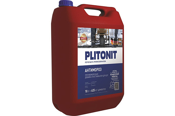 Добавка PLITONIT для раствора АнтиМороз 10л (арт.5436)