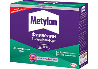 Клей обойный МЕТИЛАН Флизелин Экстра Комфорт 200гр (3000295)/24