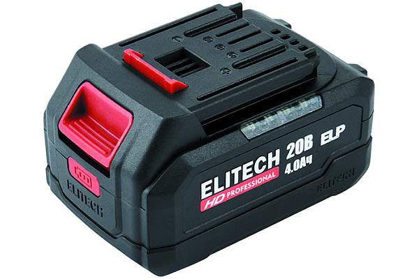 Аккумулятор ELITECH АКБ HD RCB 2040S ELP, 20В, 4,0Ач E0911.091.00