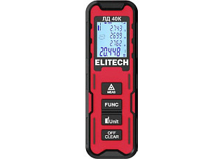 Дальномер ELITECH ЛД 40К 40м 0,05кг E0301.004.00