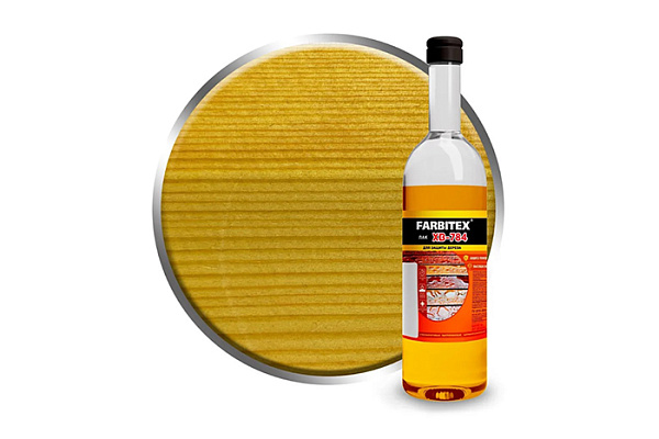 Лак ХВ-784 FARBITEX клен, стекло (0,5л)
