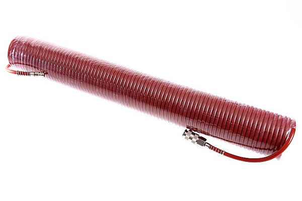 Шланг спиральный ELITECH 20м 5х8мм, 15бар, полиамид, рапид 0704.011800