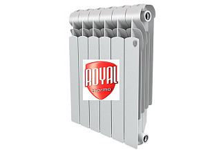Радиатор Royal Thermo Indigo алюминий, белый (188вт, 500х100х10секц., 1,35кг)