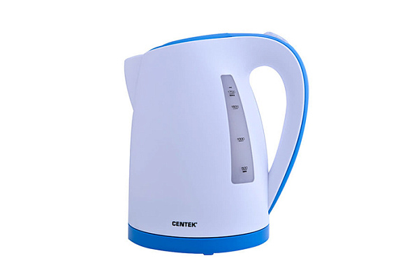 Чайник Centek CT-0026 (белый) 1,7л, 2200Вт, LED, матовый корпус, защита от включения без воды