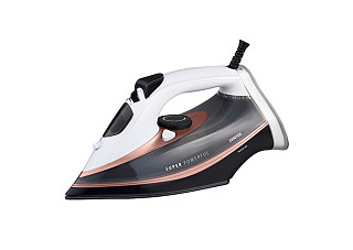 Утюг Centek CT-2346 WHITE (белый) 3000Вт, керамическая подошва, мощный паровой удар, самоочистка