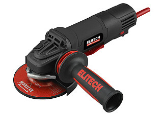 УШМ ELITECH HD AG 1212E (ф125мм,1300Вт,11000об/мин, QUICK-FIX пл.пуск, антирест, 3,2кг) E2213.049.00