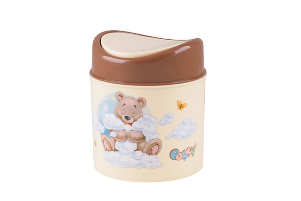 Контейнер для мусора POLLY 1,0л Полимербыт С39020
