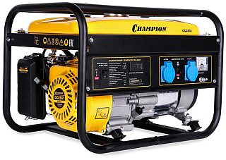 Генератор  CHAMPION GG2801 (2,8/3,0 кВт OHV  7лс 15л 39 кг), CHAMPION, КИТАЙ, GG2801