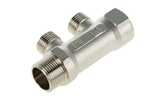 Коллектор резьбовой AQUALINK ДУ 3/4x3/4x1/2x2 (02421) (1/2/60)