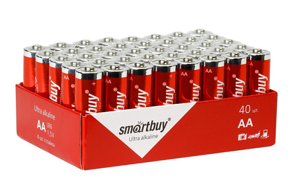 Элемент питания 06 SMARTBUY LR6/40 bulk (40/720) (SBBA-2A40S) (6648) (40/720)
