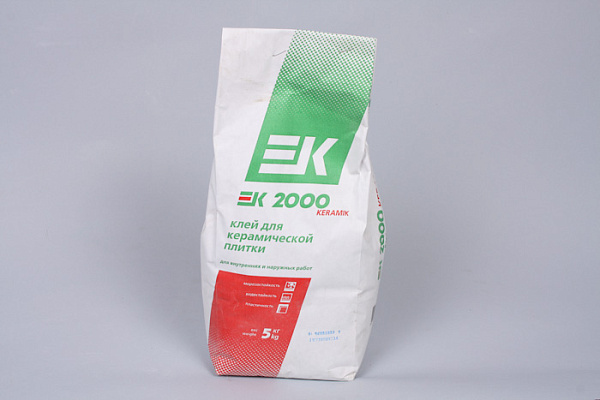 Клей для плитки ЕК 2000 (5,0кг)