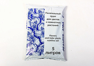 Грунт торфяной Селигер-Холдинг г.Тверь для цветов и комнатных растений (5,0л) (паллет 390)  