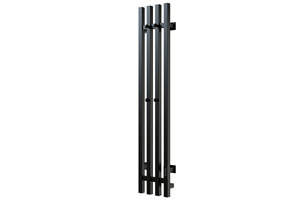 Полотенцесушитель электрический MIXLINE MOON QUADRO BLACK 120/15 (таймер, 206Вт) ЧЕРНЫЙ 557163