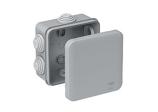 Коробка распределительная 85х85х40мм IP55 серая IMT35092 (145) 092