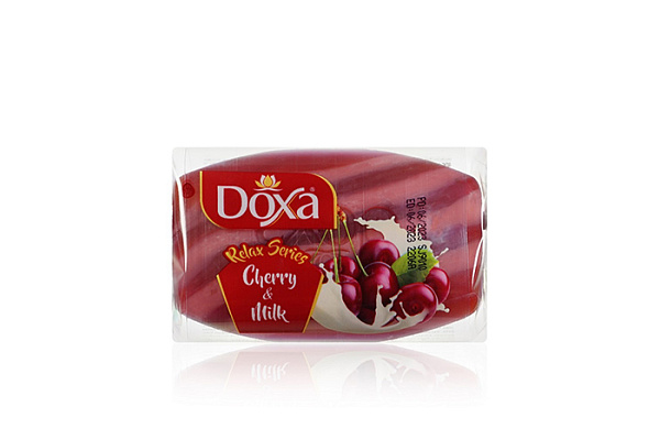 Мыло туалетное DOXA relax series cherry&milk 80г (1/72)