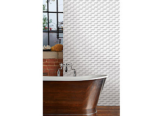 Панель ПВХ фотопечать White Waves (2700х250мм) 8235***