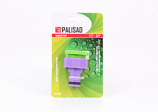Адаптер PALISAD пластиковый внутренняя резьба 1/2"-3/4" 65720 (1/310)