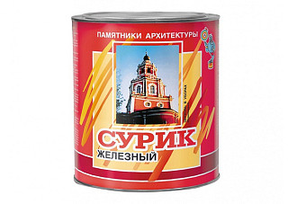 Краска масляная Сурик OLECOLOR красно-коричневый (1,0кг)