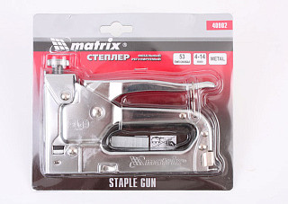 Пистолет скобозабивной MATRIX MASTER метал (40902) (1/40)