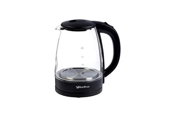 Чайник электрический HP-2701BK стекло, точечная подсветка 1,8л
