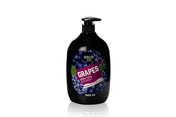Гель для душа AQUA JOY grapes 1л (1/12)