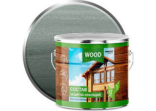 Состав защитно-красящий для древесины быстросохнущий FARBITEX ПРОФИ WOOD Гавань (2,7л)  