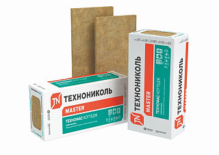 Утеплитель ТЕХНОФАС КОТТЕДЖ минвата из базальта 1200х600х50мм,4,32м2=0,216м3,110кг/м3(495005)(6плит)