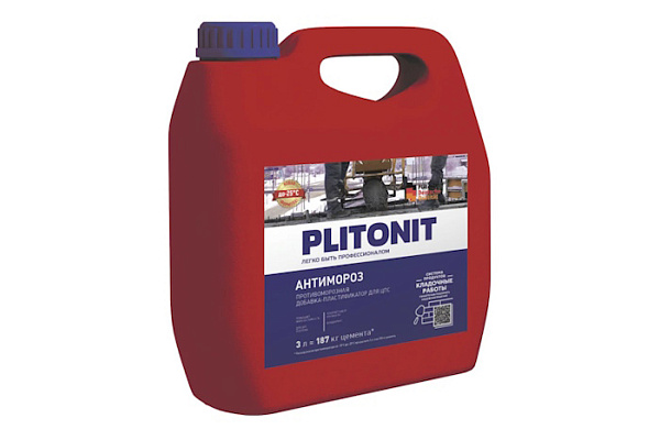 Добавка PLITONIT для раствора АнтиМороз 3л (арт.5435) (1/6)