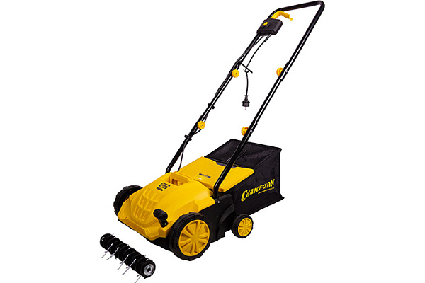 Скарификатор электрический CHAMPION ESC1532 (1500Вт. 320мм. 35л. 9,3кг. 2в1) ESC1532