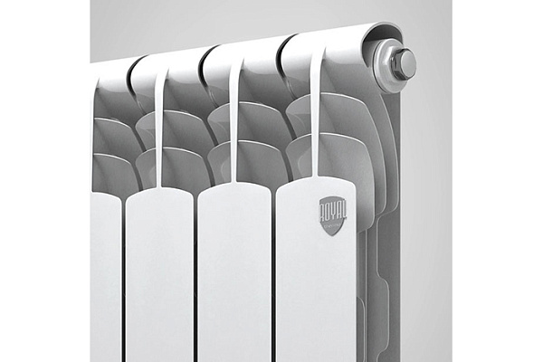 Радиатор Royal Thermo Revolution биметалл, белый (122вт, 350х80х10секц., 1,42кг)