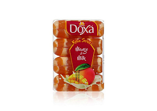 Мыло туалетное DOXA relax series mango&milk 4х75г 300г (1/24)
