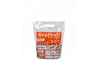 Набор СВП SVP-PROFI клин+зажим 1,4мм 50шт+50шт H011493 (680) (1/20)